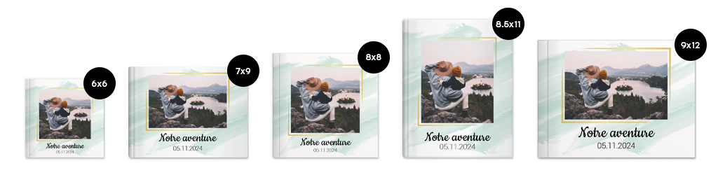 Livres Photo dans une variété de formats, à couverture souple ou rigide